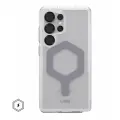 Чехол с поддержкой MAGSAFE Uag Plyo PRO для Samsung S25, цвет прозрачный/серебро (Ice/Silver)