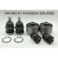 Шаровые и сайлентблоки Hyundai Solaris Солярис / KIA RIO 3 РИО на передний рычаг комплект.