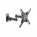 Кронштейн для телевизора Kromax CORBEL-5, 15-42, настенный, поворот и наклон, черный [90465]