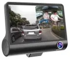 Видеорегистратор CAR DVR, три камеры, 4 экран, цикличная запись