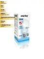 (5 шт.) Светодиодная лампочка Smartbuy ЛОН A60 E27 15W(1200lm) 4000K 4K 119x60 SBL-A60-15-40K-E27 Нейтральный белый. Цоколь E27