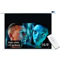 Экран SOK SCPSM-266x150-ED60 120 настенно-потолочный, моторизованный, матовый, белый