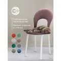 Стул кухонный мягкий аврора, велюр, металлические ножки, виста