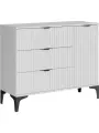 Комод Ridberg ANDRE 3Я/1Д (White/Black)