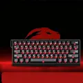Механическая клавиатура MADLIONS MAD60HE Magnetic, 8K, Rapid Trigger, проводная, Английская раскладка, Прозрачный/Черный