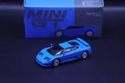 Машинка Toy car minigt #644 1:64 Bugatti EB110 GT blue
