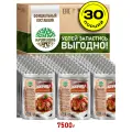 Готовое блюдо Кронидов Курица в соусе терияки Готовая еда/ Консервы натуральные Набор 30 шт. по 250 г