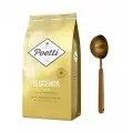 Кофе в зернах Poetti Legenda Oro 100% арабика, 1кг + ложка