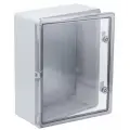 Корпус пластиковый IEK ЩМПп 500х400х180мм, IP65, УХЛ1, навесной, серый прозрачный, с замком и ключом