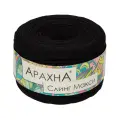 Пряжа ARACHNA Sling Maxi 4 шт. по 300 г 100 м 100% хлопок №02 чёрный