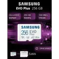 Карта памяти microSDXC Samsung EVO Plus MB-MC256SA + adapter 256Gb White MB-MC256SA
