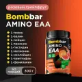 Bombbar EAA аминокислоты для набора мышечной массы Розовый грейпфрут, 300 г