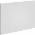 Боковой экран DIWO 75 акриловый, экран под ванну боковой, белый, прямоугольный, с креплением