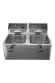 Фритюрница электрическая Bufett CFR 141 двойная 2x8л, с двумя коризинами, 2х3250Вт, 641141