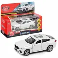 Машинка Технопарк BMW X6 длина 12 см, белый, инерция X6-12-WH