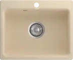 Мойки GRANFEST SMART SM520 (мрамор) 1-чаша 520х430мм бежевый (без сифона)