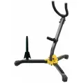 Hercules DS532BB Стойка для альт/тенор саксофона и 1 кларнета/флейты напольная DS532BB