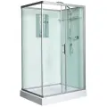 Душевая кабина WeltWasser WW500 Laine 1211 120x90 10000003274 профиль Хром стекло прозрачное 120х90 без гидромассажа
