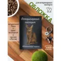 Обложка на ветеринарный паспорт для кошек с принтом Абиссинская кошка