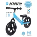Детский беговел Babycare BCROSS, сталь, EVA, от 2 до 3 лет, синий