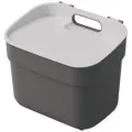 Контейнер Curver для мусора Ready to collect 5 л, антрацит/св. серый (252032)