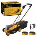 Газонокосилка аккумуляторная DEKO DKLM20V, 20В, 2x4.0Aч, з/у, 320мм