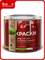 Лак ярославские краски ПФ-283 алкидный для дерева и металла, высокоглянцевый 1,7кг 7593.4