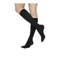 Гольфы женские, полупрозрачные, закрытый мысок, 2 класс,(ORTO), 322 L, LONG, Черный