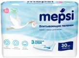 Пеленки впитывающие детские MEPSI 40х60 30 шт/уп 1653757 161