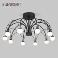 Люстра / Потолочный светильник Eurosvet Ragno 90035/10, 35 Вт, 4000K, цвет черный