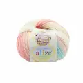 Пряжа для вязания Alize Baby Wool Batik 3045, 50 г, 175 м, 10 штук