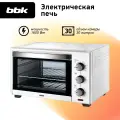 Мини печь BBK OE3027M белый)