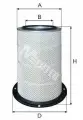 Фильтр воздушный H546 D258 d160 Volvo FL7/10