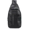 Рюкзак Piquadro Brief 2 чёрный камуфляж CA4536BR2/CAMOREFN