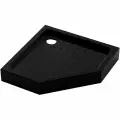 Душевой поддон Veconi Tezeo acrylic TZ-53B, 800x800x150, акрил, черный