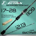 Спиннинг для рыбалки Zetrix HAYRON HRS-702M 2nd Gen 2.13м 7-28гр