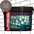 Затирка для плитки эпоксидная LITOKOL STARLIKE EVO (старлайк ЭВО) S.230 CACAO, 5кг