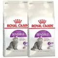 ROYAL CANIN SENSIBLE 33 2 кг корм для кошек с чувствительной пищеварительной системой в возрасте с 1 года до 7 лет 2шт