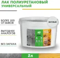 Лак для мебели полиуретановый матовый DecoGuard (ВД-АК-02-04) - 2л