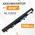 Аккумулятор AL12A32 для Acer Aspire V5-571G, E1-522, V5-571, E1-570G, V5-551, V5-561G / 14,8V 2500mAh 37Wh
