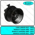 Вентилятор отопителя - мотор печки для автомобилей С кондиционером ВАЗ LADA LARGUS, RENAULT LOGAN, RENAULT SANDERO, RENAULT DUSTER