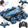 Трюковая машина с датчиком жестов, дрифтовая машина со светом и музыкой, вращение на 360 градусов, дрифтовая машина с функцией скалолазания, игрушки для детей от 8 до 13 лет, крутой спрей и подсветка