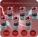 Dr Pepper / Напиток газированный Dr Pepper Zero (Доктор Пеппер Зеро) / 6 банок по 330 мл.