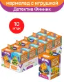 Мармелад жевательный Sweet Box Свит Бокс с игрушкой, Детектив Финник, 10 шт по 10 г