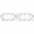 Колодки тормозные дисковые Nibk для MAZDA 6 (15-) задние (4шт.)