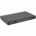 POE-коммутатор 24-канальный, 2xRJ45+2xSFP UPLINK, POE-A, 400Вт (ORIENT SWP-7524POE/2P/2SFP-PS-1GB)