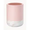 Стакан настольный розовый, керамика, TRENDY