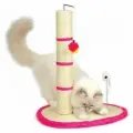 Triol Когтеточка на подставке с шариком и мышкой на пружине 31*44 см (4306NT)