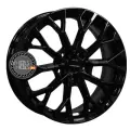 Khomen Wheels KHW1718 (Nissan Juke F16 [19.24]) 17x7 5x114.3 et35 dia66.1 Black
