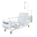 Кровать механическая для лежачих больных Med-Mos Е-1 (ABS-пластик) с регулировкой высоты и функцией тренделенбург+матрас